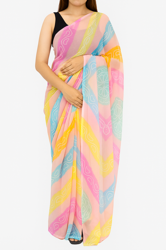 Golden Dawn Saree