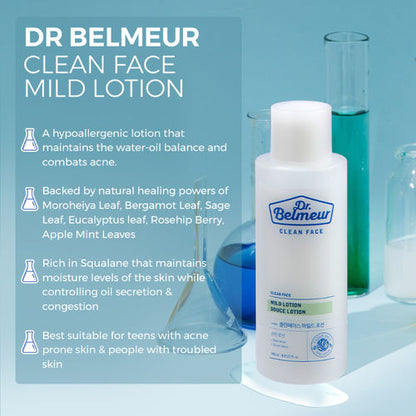 The Face Shop DR.BELMEUR CLEAN FACE MILD LOTION