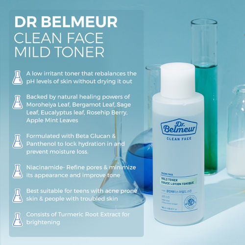 The Face Shop DR.BELMEUR CLEAN FACE MILD TONER