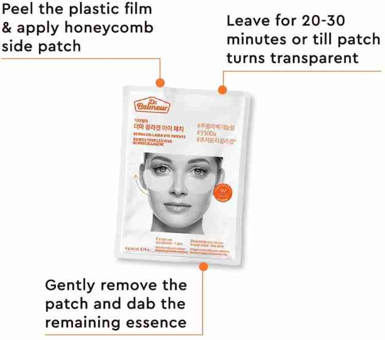 The Face Shop DR.BELMEUR DERMA COLLAGEN EYE PATCHES