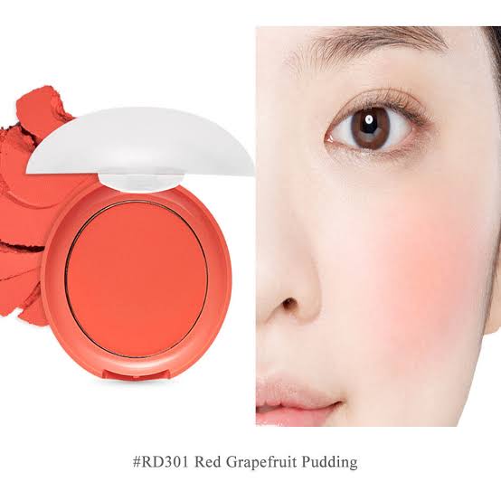 ETUDE Lovely Cookie Blusher Red Grapefruit Pudding