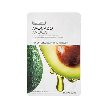 The Face Shop Real Nature Avocado Masksheet