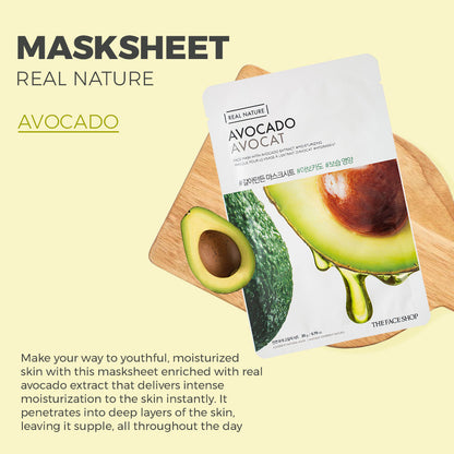 The Face Shop Real Nature Avocado Masksheet