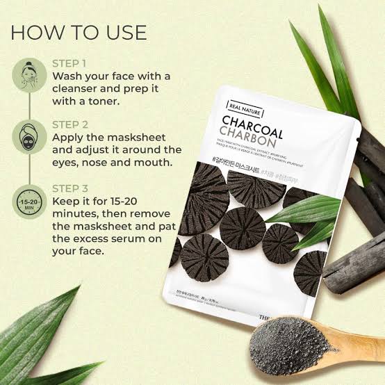 The Face Shop Real Nature Charcoal Face Mask