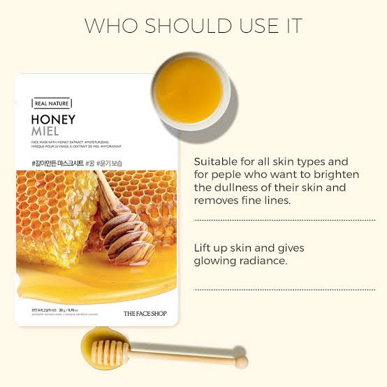 The Face Shop Real Nature Honey Masksheet