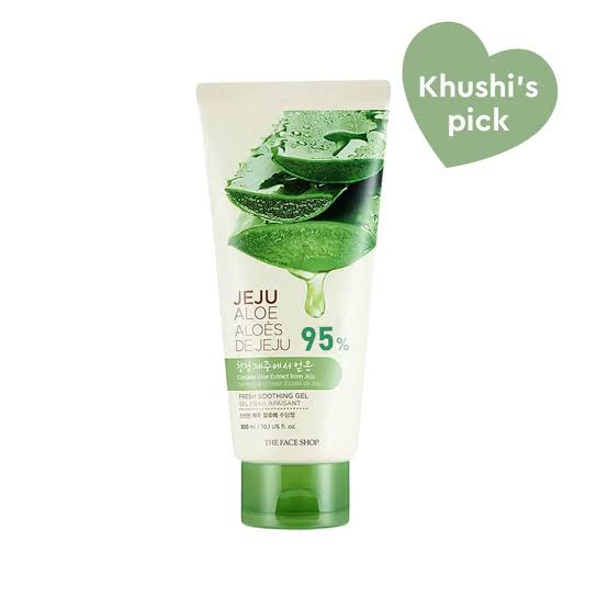 The Face Shop Jeju Aloe Fresh Soothing Gel Tube