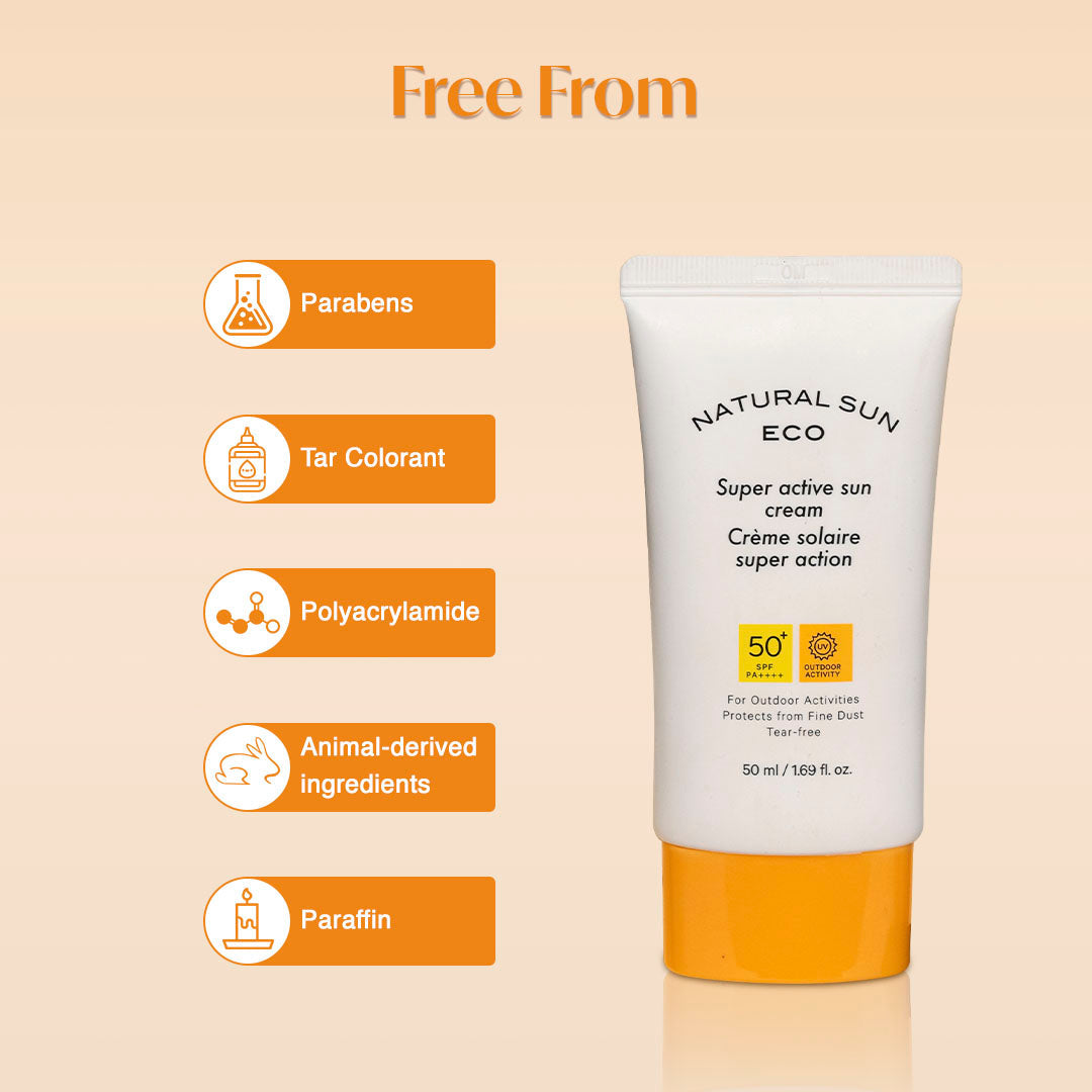 The Face Shop NaturalSun Eco Super Active Sun Cream