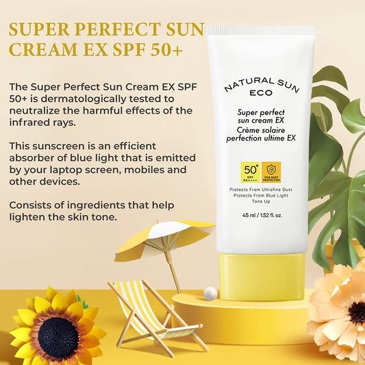 The Face Shop NaturalSun Eco Super Perfect Sun Cream EX