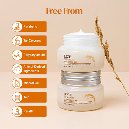 The Face Shop Rice & Ceramide Moisturizing Cream