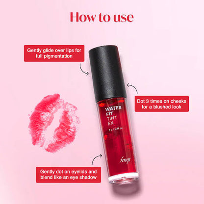 The Face Shop Water Fit Lip Tint 02 Pink Mate