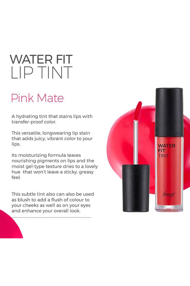 The Face Shop Water Fit Lip Tint 02 Pink Mate